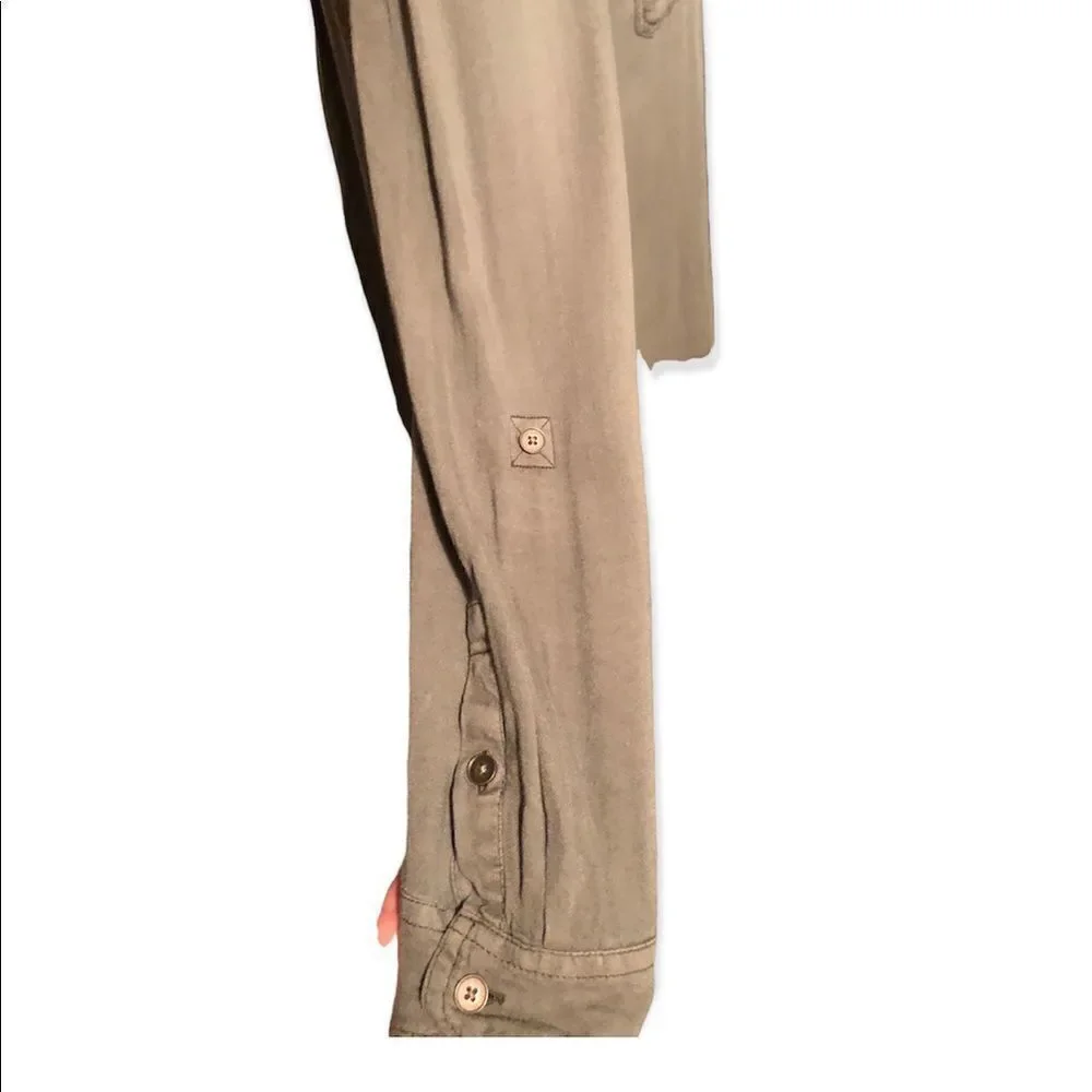 SO utility shirt dress with long sleeves - Picture 4 of 9